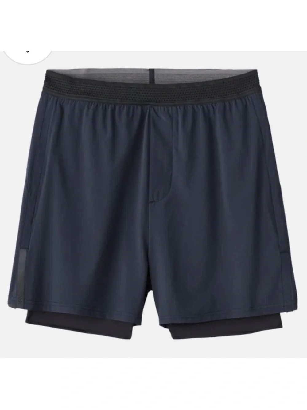 Rhone Swift Shorts Lined size small compression black gym work out exercise mens